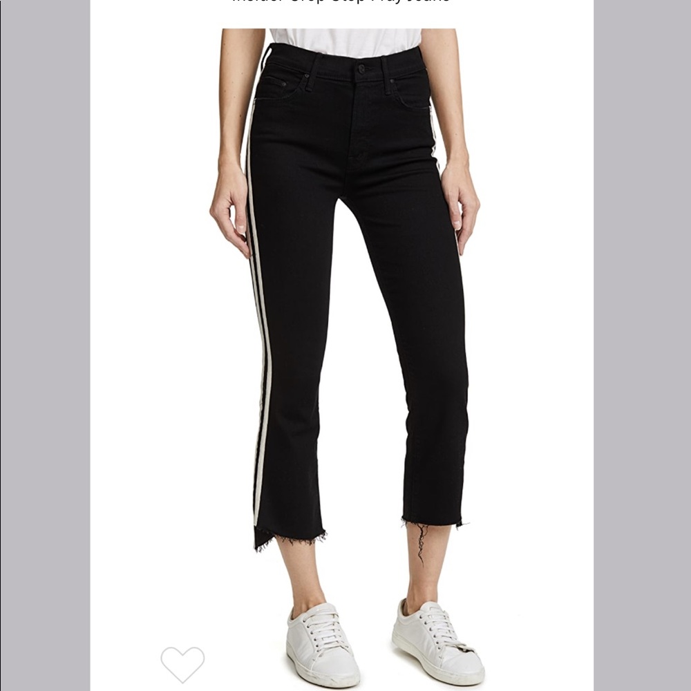 MOTHER Insider Crop Step Fray Jeans